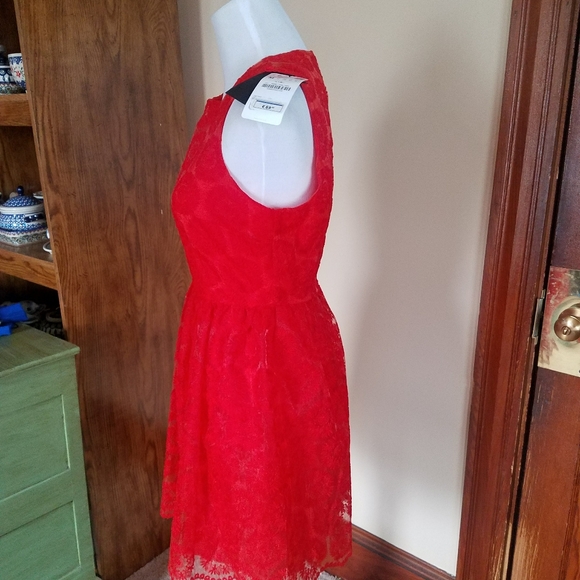 Zara red sheath party dress - Picture 6 of 13